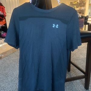 Under Armour Men's Dark Blue Short Sleeve Tee